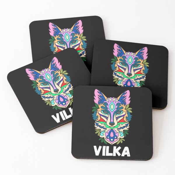 Item preview, Vilka latviski latviešu valoda - Wolf designed and sold by LukjanovArt.