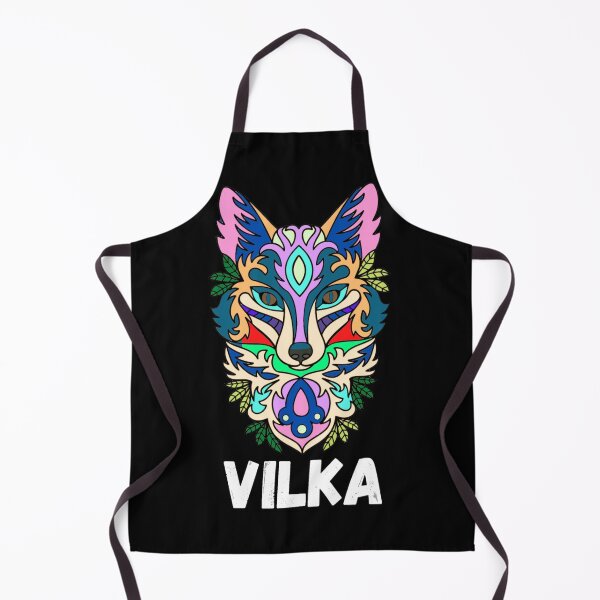 Item preview, Vilka latviski latviešu valoda - Wolf designed and sold by LukjanovArt.