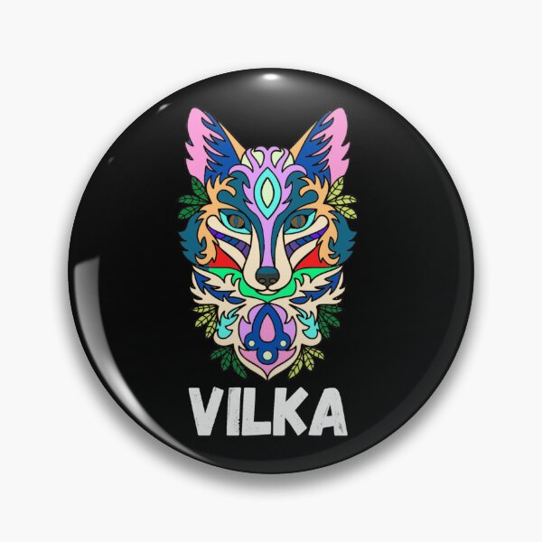 Item preview, Vilka latviski latviešu valoda - Wolf designed and sold by LukjanovArt.
