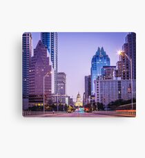 Austin Texas bei Sonnenaufgang Leinwanddruck