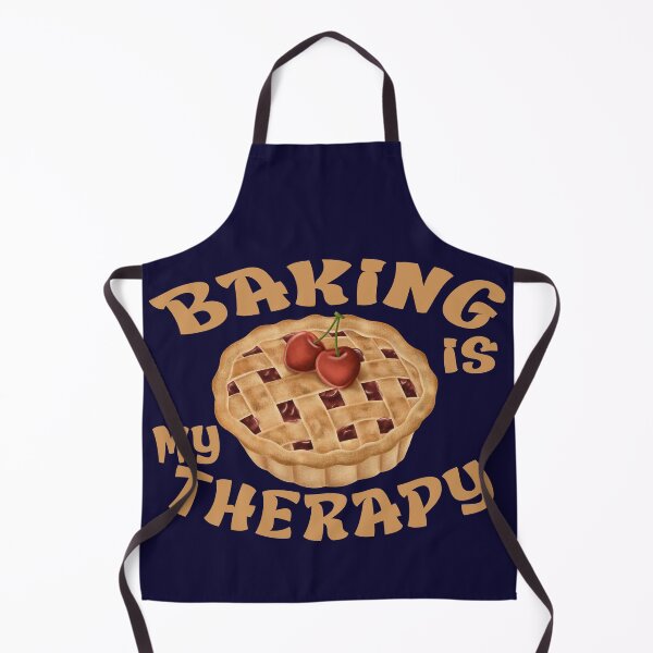 Item preview, Baking is my Therapy designed and sold by Cooking-Art.