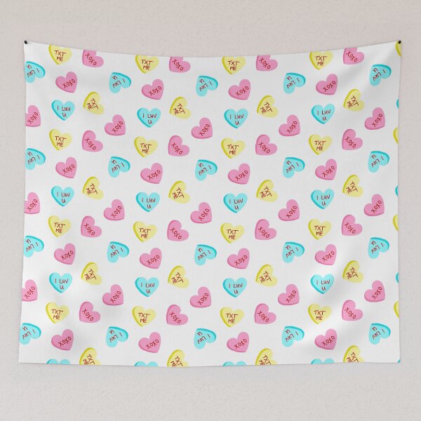 Item preview, Sweet Candy Hearts with Words Valentines Day designed and sold by Julie Erin Designs.