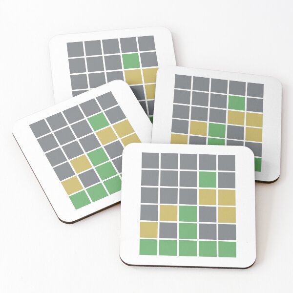 Item preview, Wordle Puzzle Game Grid designed and sold by SowCow.