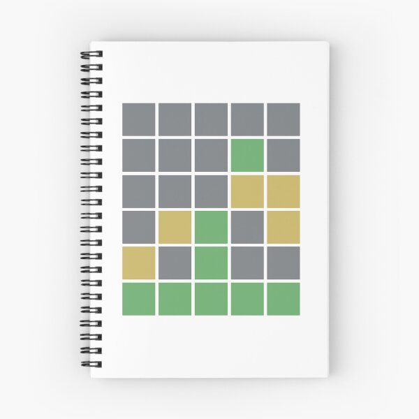 Item preview, Wordle Puzzle Game Grid designed and sold by SowCow.