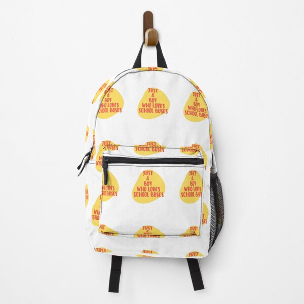 Item preview, JUST A BOY WHO LOVES SCHOOL BUSES designed and sold by Innovational.