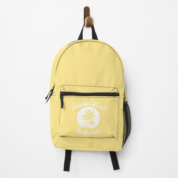 Item preview, Redondo Beach California (White + Yellow) designed and sold by Just-Basic.