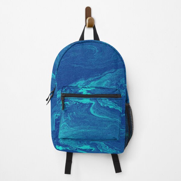 Item preview, Blue Abstract Hypercolor liquid marble space - Hypercolor liquid marble designed and sold by Long Exposure.