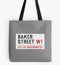 Baker Street Sign – 221B, Sherlock Tote Bag