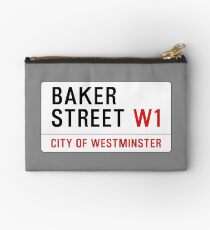 Baker Street Sign – 221B, Sherlock Studio Pouch