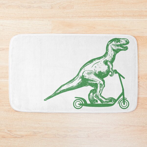 Item preview, dinosaur on a scooter! designed and sold by thepalefox.
