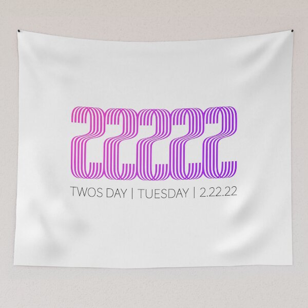 Item preview, 22222 - Happy Twos Day Tuesday 2 22 22 - Happy Twosday designed and sold by DesignByLeo.