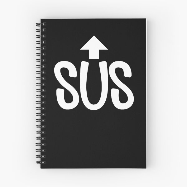 Item preview, Sus Pointing Arrow Up Gaming Meme Impostor I'm Kinda Sus Gear designed and sold by DynamicDesign.