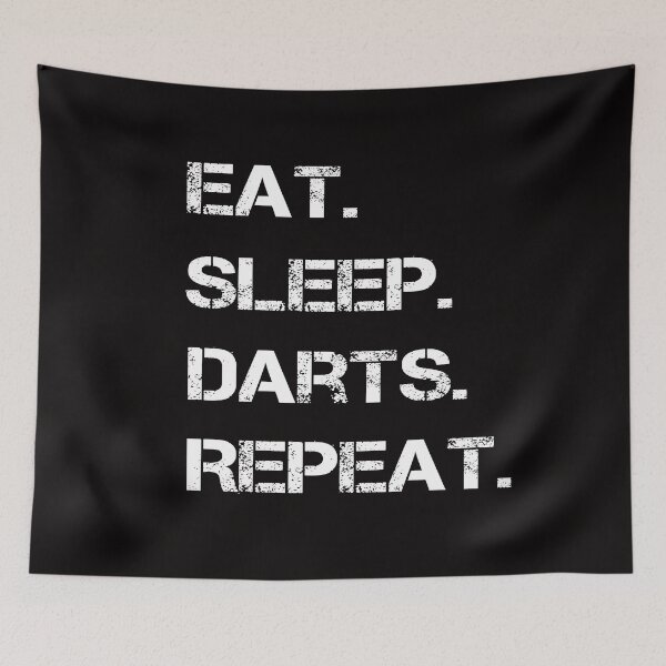 Item preview, Eat Sleep Darts Repeat Funny Darts Lover Vintage  designed and sold by rachidhaz.