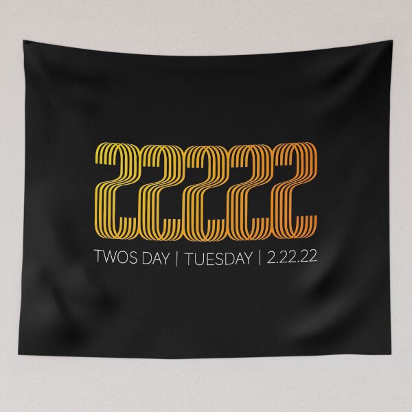Item preview, 22222 - Happy Twos Day Tuesday 2 22 22 - Happy Twosday designed and sold by DesignByLeo.