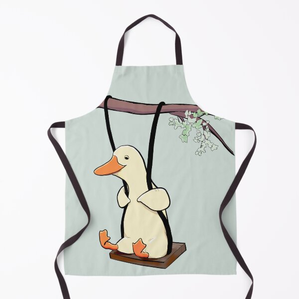 Item preview, Duck In A Tree Swing - Kawaii Bird designed and sold by ViewerEqualsPhoton.