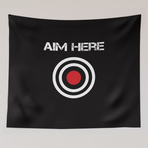 Item preview, Funny Aim Here Darts Players designed and sold by rachidhaz.