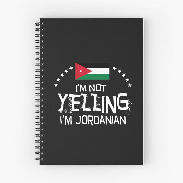 Item preview, Flag of the Jordan - I'm not yelling, I'm Jordanian   designed and sold by obedtheartist.