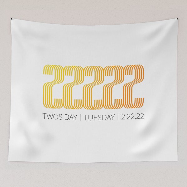 Item preview, 22222 - Happy Twos Day Tuesday 2 22 22 - Happy Twosday designed and sold by DesignByLeo.
