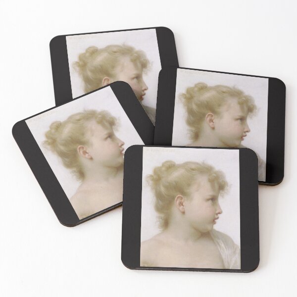 Item preview, 'Head Of A Little Girl' by Bouguereau (Reprint)  designed and sold by Classic Visions Gallery.