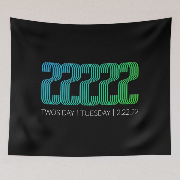 Item preview, 22222 - Happy Twos Day Tuesday 2 22 22 - Happy Twosday designed and sold by DesignByLeo.