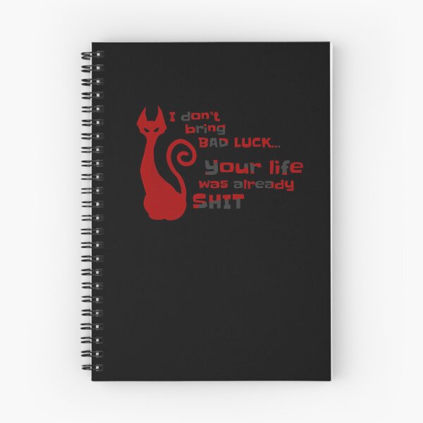Item preview, I don't bring bad luck your life was already shit. Red designed and sold by Ishtamari.