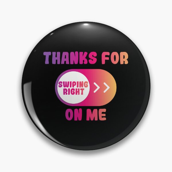 Item preview, Thanks For Swiping Right Gradient Design designed and sold by pedrored369.