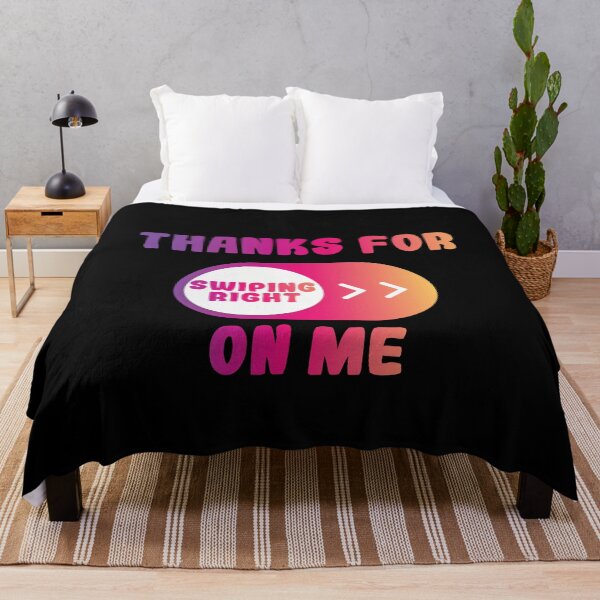 Item preview, Thanks For Swiping Right Gradient Design designed and sold by pedrored369.