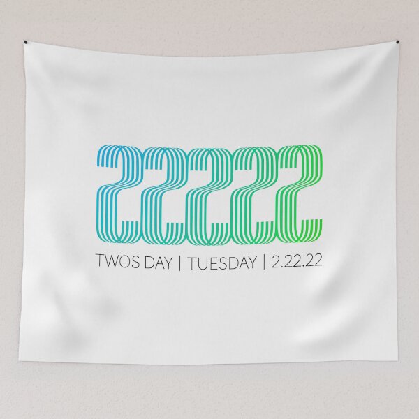 Item preview, 22222 - Happy Twos Day Tuesday 2 22 22 - Happy Twosday designed and sold by DesignByLeo.