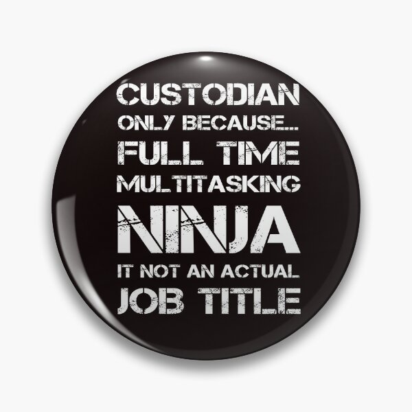 Item preview, Funny Custodian Janitor  designed and sold by rachidhaz.