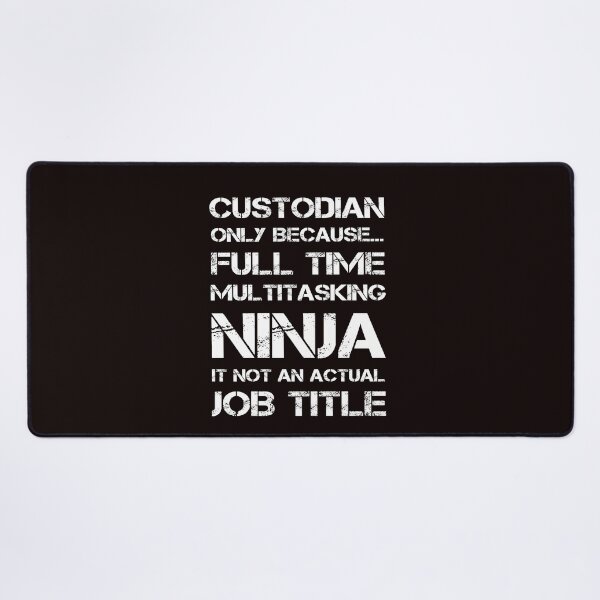 Item preview, Funny Custodian Janitor designed and sold by rachidhaz.