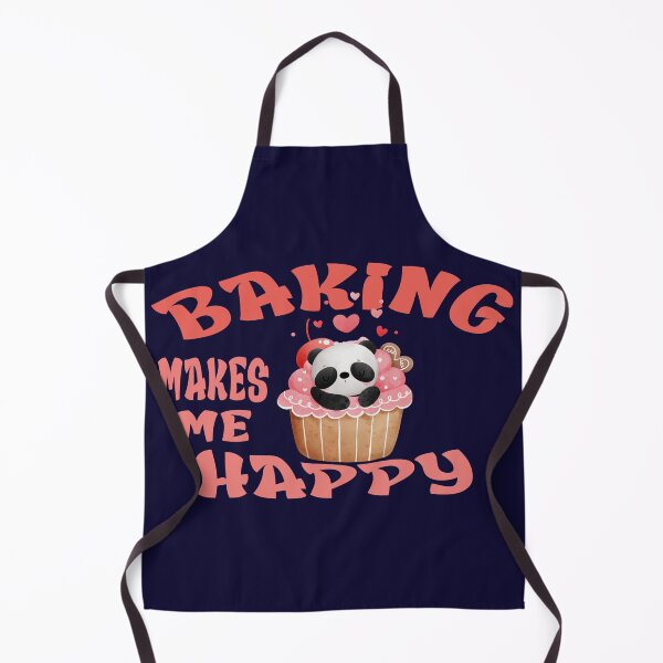 Item preview, Baking makes me happy designed and sold by Cooking-Art.