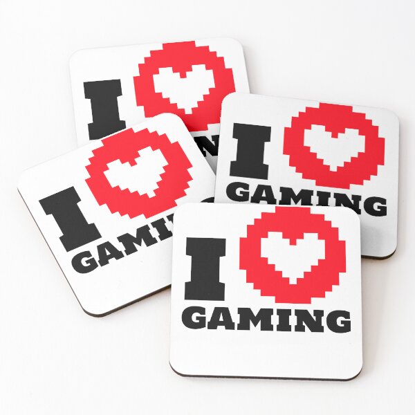 Item preview, I love gaming designed and sold by DZ-Merch.