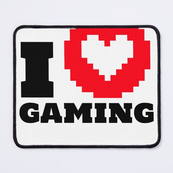 Item preview, I love gaming designed and sold by DZ-Merch.