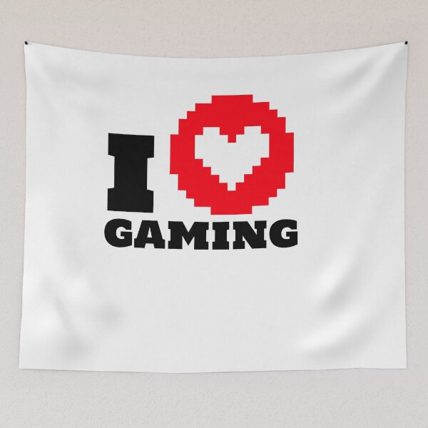Item preview, I love gaming designed and sold by DZ-Merch.
