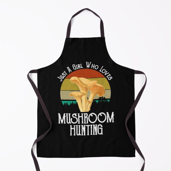 Artikelvorschau, Nur ein Mädchen, das die Pilzjagd liebt - Pfifferlinge entworfen und verkauft von Cat Lady Designs.