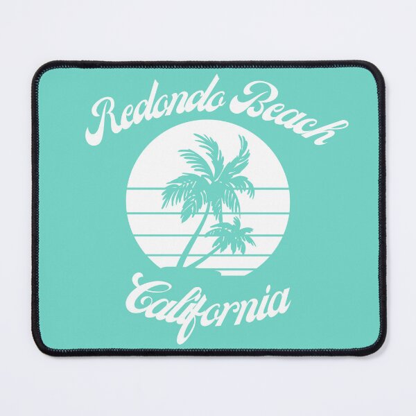 Item preview, Redondo Beach California (White + Seafoam) designed and sold by Just-Basic.