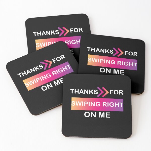 Item preview, Copy of Thanks For Swiping Right Gradient Art designed and sold by pedrored369.