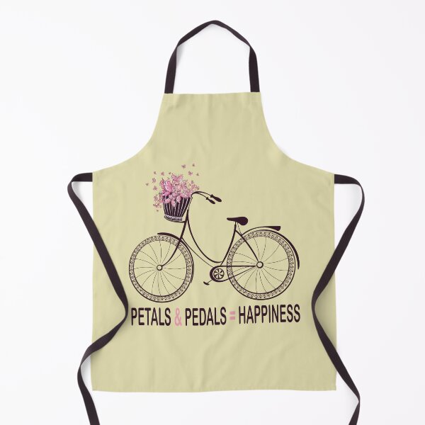Item preview, petals and pedals equal happiness, bike and flower funny design designed and sold by Zlig Zlag ★★★★★.