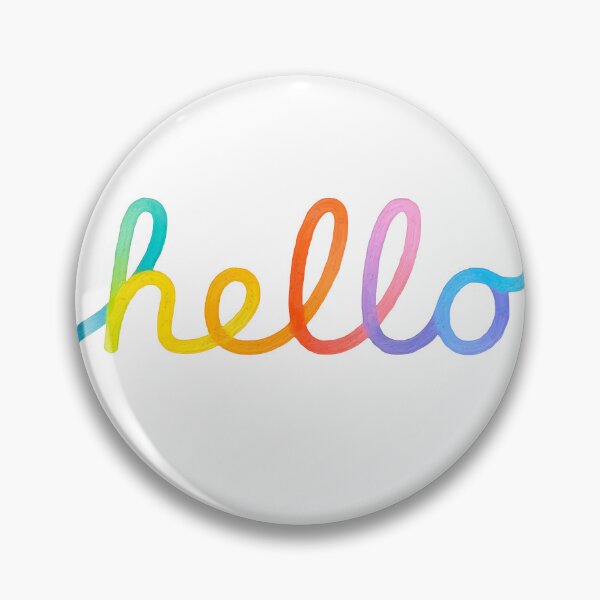 Item preview, Say Hello designed and sold by It's Just Me.