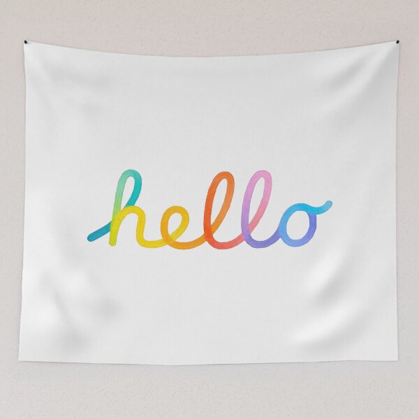 Item preview, Say Hello designed and sold by It's Just Me.