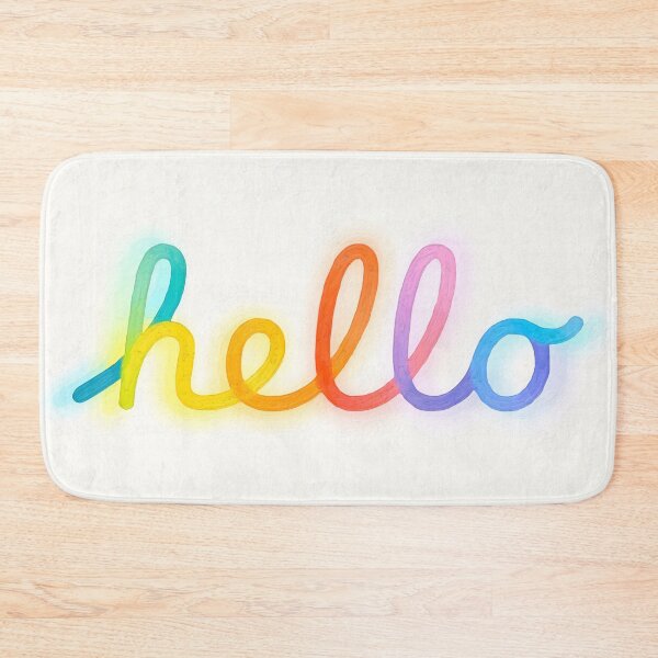 Item preview, Say Hello designed and sold by It's Just Me.