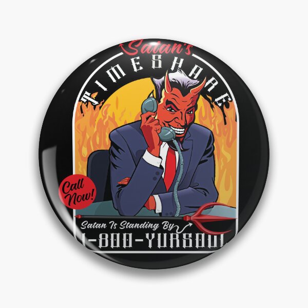 Item preview, Satan's Timeshare designed and sold by Alema Art.