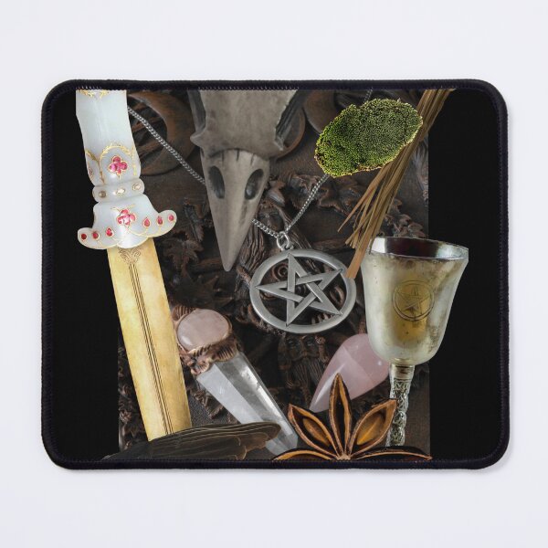 Item preview, Wiccan Magical Nature Digital Photo Collage Design designed and sold by EarthArtDesigns.