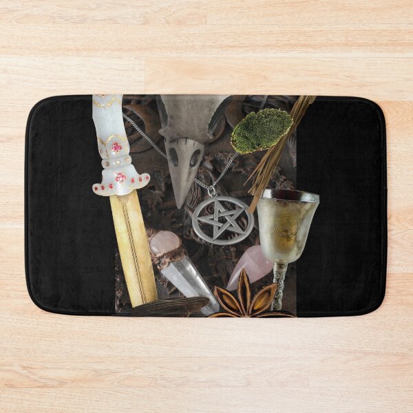 Artikelvorschau, Wiccan Magischer Natur-Digital-Foto-Collagen-Entwurf entworfen und verkauft von EarthArtDesigns.