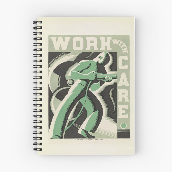 Item preview, WPA Work With Care designed and sold by blackdogshop.