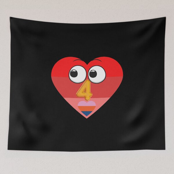 Item preview, LOOKING FOR LUV SUNSET HEART designed and sold by Highhocreations.