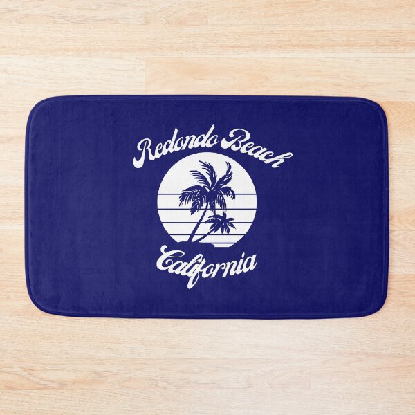 Item preview, Redondo Beach California (White + Navy) designed and sold by Just-Basic.