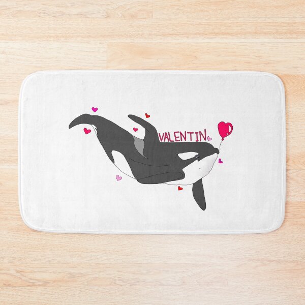 Item preview, Valentine’s Day Valentin Orca designed and sold by tidaldreams.