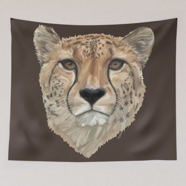 Item preview, Watercolor Cheetah Portrait designed and sold by Deborah Camp.