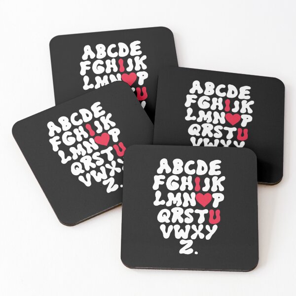 Item preview, Alphabet ABC Valentines Day designed and sold by MouDantArts.